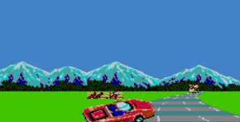 OutRun (1986) Sega Master System Screenshot