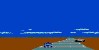 OutRun (1986) Sega Master System Screenshot