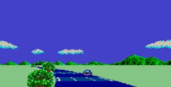 OutRun (1986) Sega Master System Screenshot