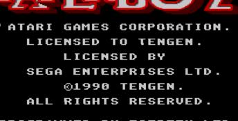 Paperboy (1990) Sega Master System Screenshot