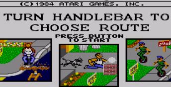 Paperboy (1990) Sega Master System Screenshot