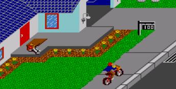 Paperboy (1990) Sega Master System Screenshot