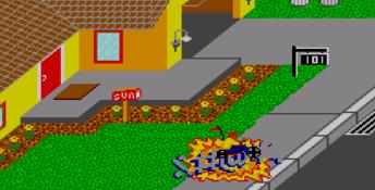 Paperboy (1990) Sega Master System Screenshot