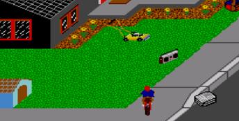 Paperboy (1990) Sega Master System Screenshot