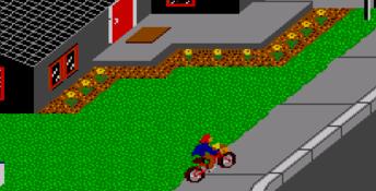 Paperboy (1990) Sega Master System Screenshot