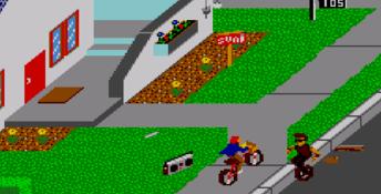 Paperboy (1990) Sega Master System Screenshot