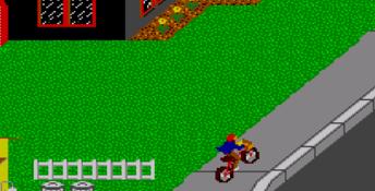 Paperboy (1990) Sega Master System Screenshot