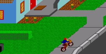 Paperboy (1990) Sega Master System Screenshot