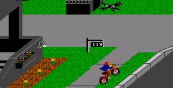 Paperboy (1990) Sega Master System Screenshot