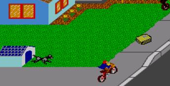 Paperboy (1990) Sega Master System Screenshot