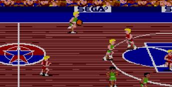 Pat Riley Basketball (1990) Sega Master System Screenshot