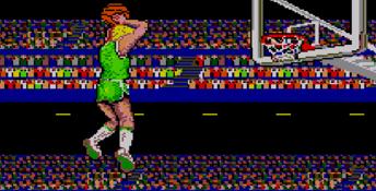 Pat Riley Basketball (1990) Sega Master System Screenshot