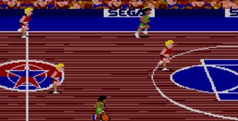 Pat Riley Basketball (1990) Sega Master System Screenshot