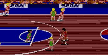 Pat Riley Basketball (1990) Sega Master System Screenshot