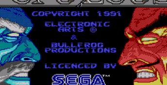 Populous Sega Master System Screenshot