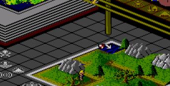 Populous Sega Master System Screenshot