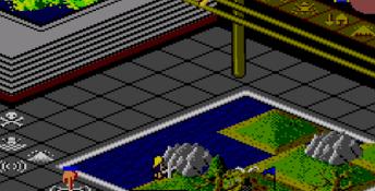 Populous Sega Master System Screenshot