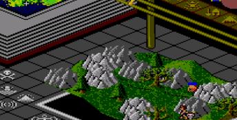 Populous Sega Master System Screenshot