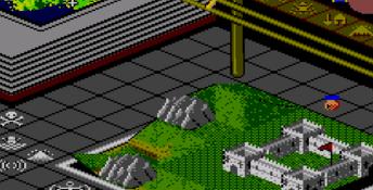 Populous Sega Master System Screenshot