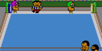 Pro Wrestling Sega Master System Screenshot