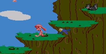 Ren & Stimpy: Quest for the Shaven Yak Sega Master System Screenshot