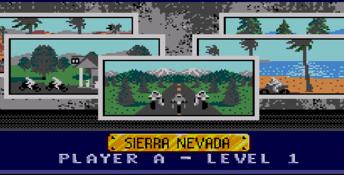 Road Rash Sega Master System Screenshot