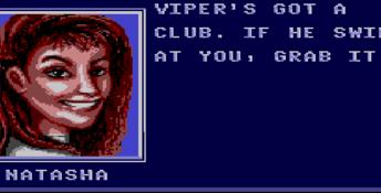 Road Rash Sega Master System Screenshot
