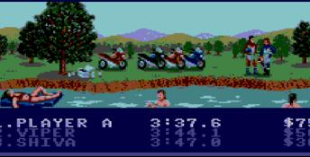 Road Rash Sega Master System Screenshot