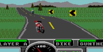 Road Rash Sega Master System Screenshot