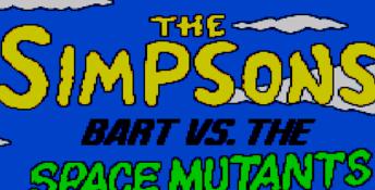 The Simpsons: Bart vs. the Space Mutants Sega Master System Screenshot