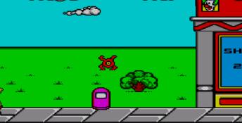 The Simpsons: Bart vs. the Space Mutants Sega Master System Screenshot