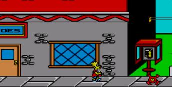 The Simpsons: Bart vs. the Space Mutants Sega Master System Screenshot