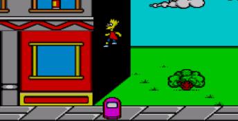 The Simpsons: Bart vs. the Space Mutants Sega Master System Screenshot
