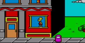 The Simpsons: Bart vs. the Space Mutants Sega Master System Screenshot