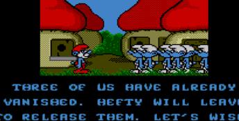 The Smurfs Sega Master System Screenshot