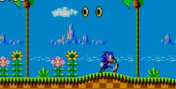 Sonic The Hedgehog Sega Master System Screenshot