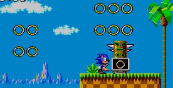 Sonic The Hedgehog Sega Master System Screenshot