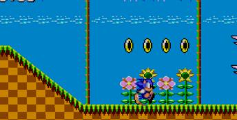 Sonic The Hedgehog Sega Master System Screenshot