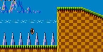 Sonic The Hedgehog Sega Master System Screenshot