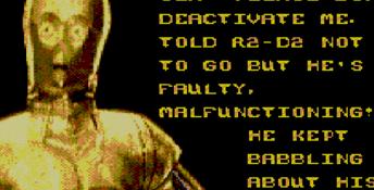Star Wars Sega Master System Screenshot