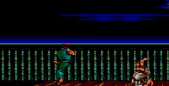 Street Fighter 2 Sega Master System Screenshot