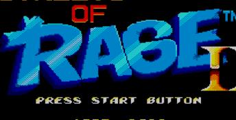 Streets of Rage 2 Sega Master System Screenshot