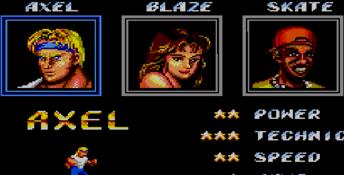 Streets of Rage 2 Sega Master System Screenshot