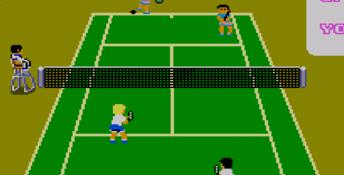 Super Tennis Sega Master System Screenshot