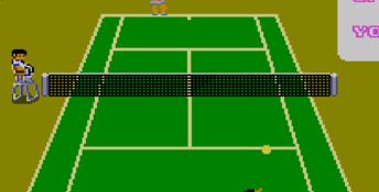 Super Tennis Sega Master System Screenshot