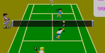 Super Tennis Sega Master System Screenshot