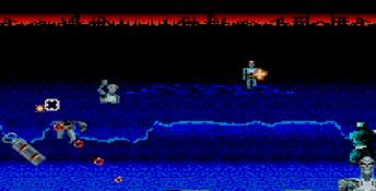 T2: The Arcade Game Sega Master System Screenshot