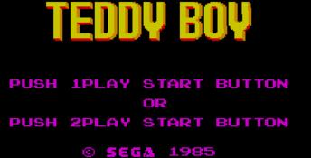 Teddy Boy Sega Master System Screenshot