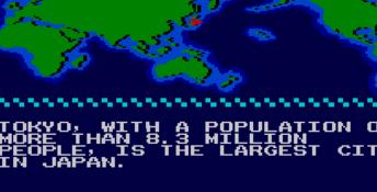 Where in the World is Carmen Sandiego Sega Master System Screenshot