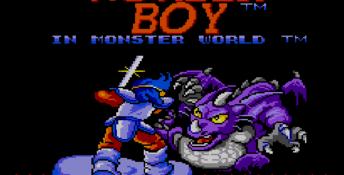Wonder Boy in Monster World Sega Master System Screenshot